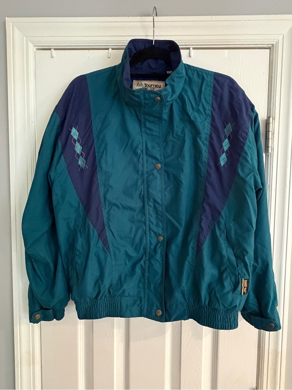 Vintage Tourney GORE-TEX Colorblock Jacket – Size Medium